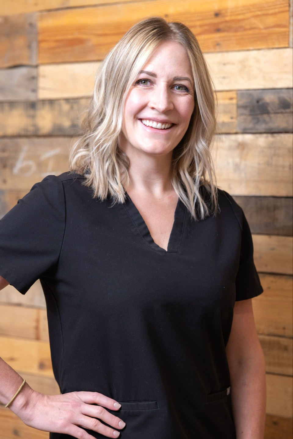 Grassy mountain range at sunset 