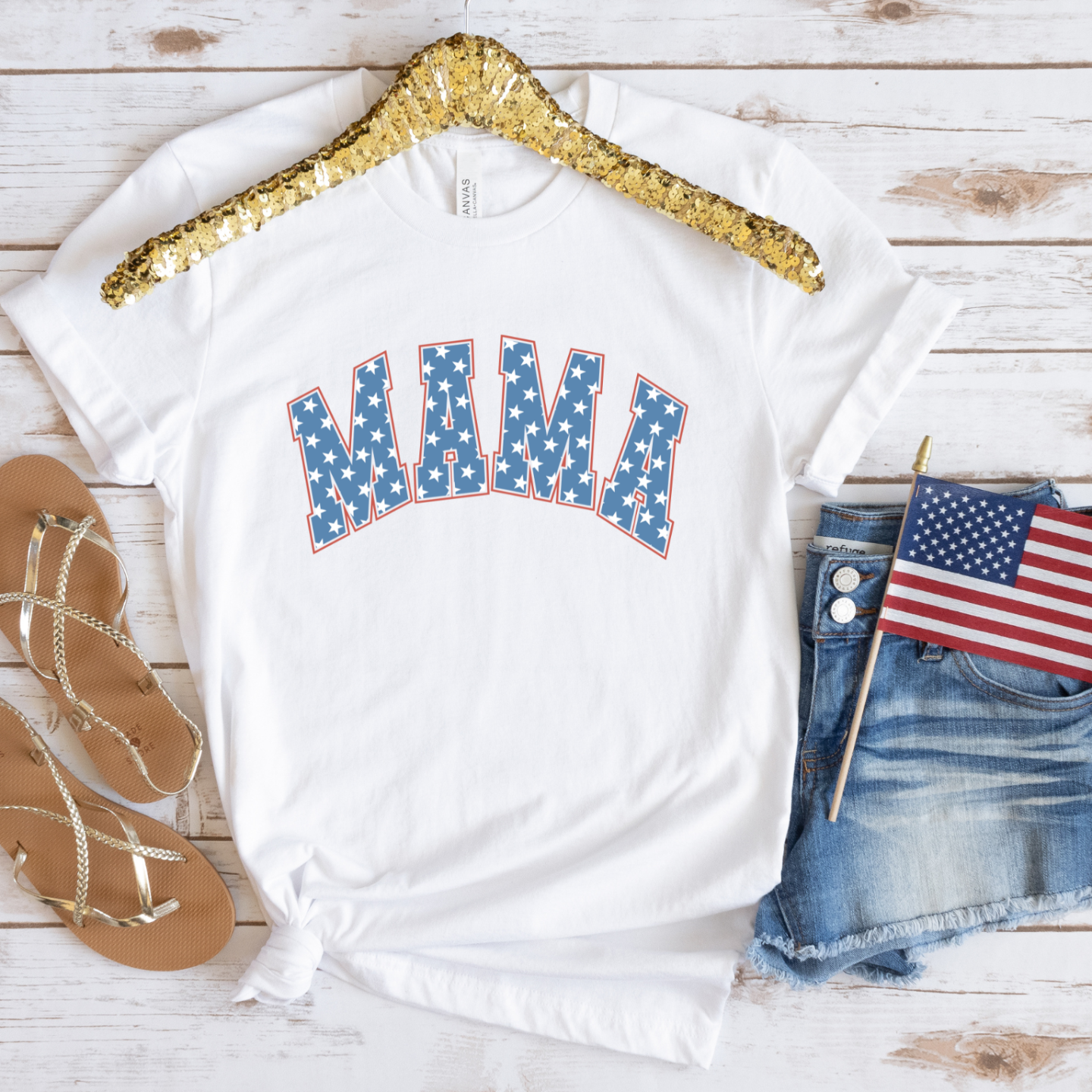 Patriotic Mama homeschool mama usa mama fourth of july tshirt gift for mom