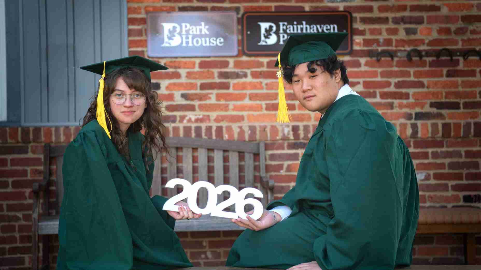 Fairhaven Graduates Sofia and Max