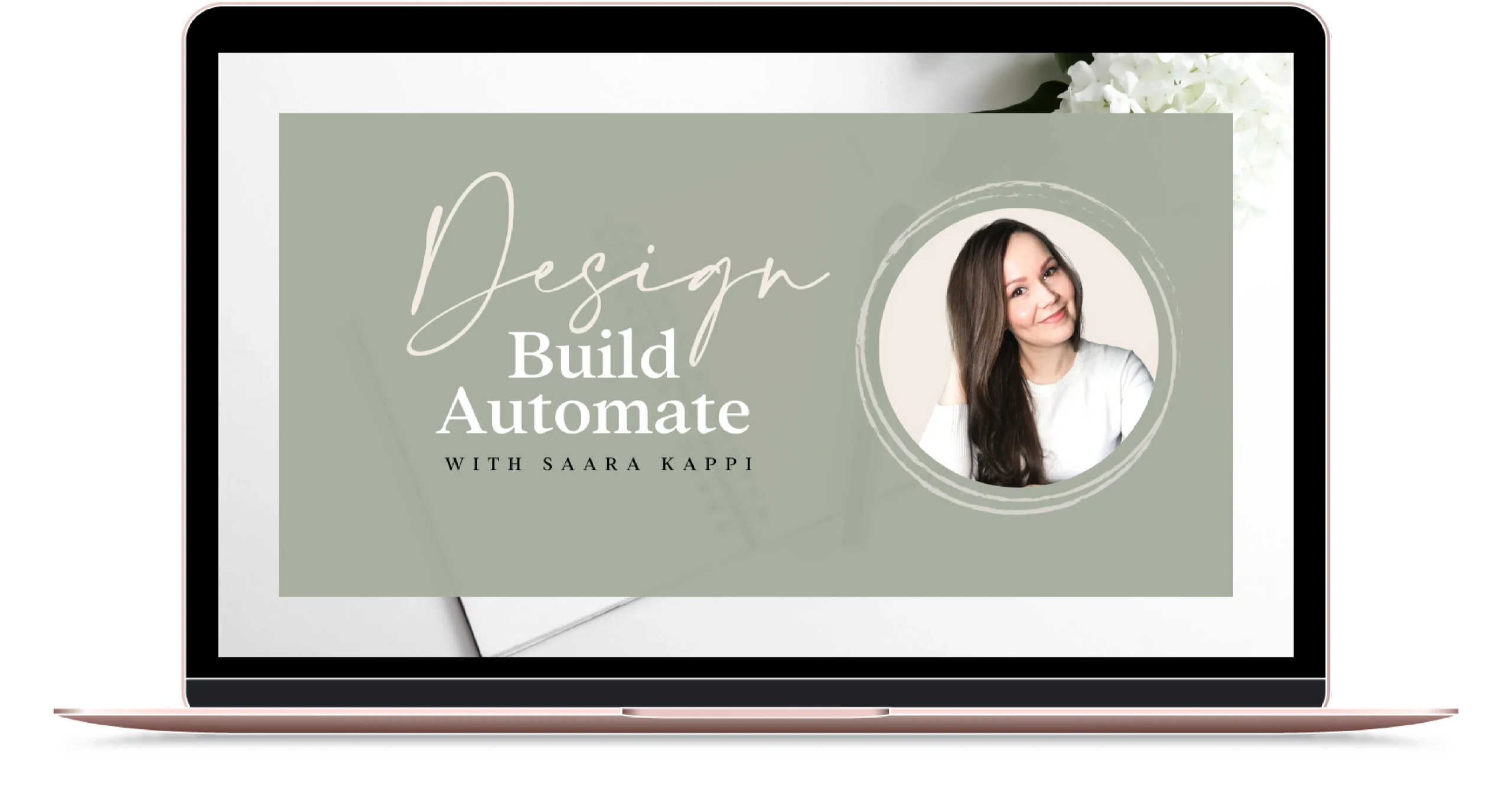 design build automate kajabi course cover
