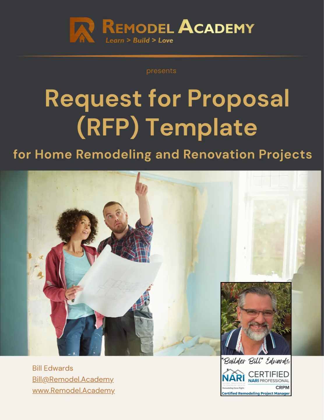 Request for Proposal (RFP) Template for Home Remodeling and Renovation Projects 