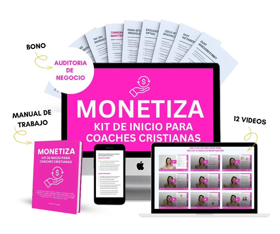 Kit de monetización para coaches de fe