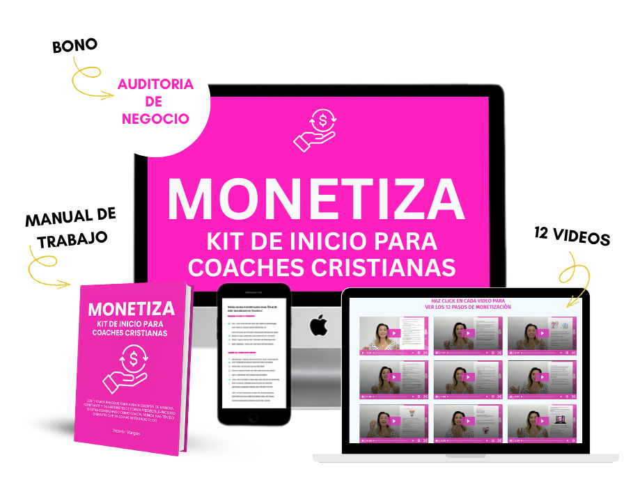 Kit de monetización para coaches de fe