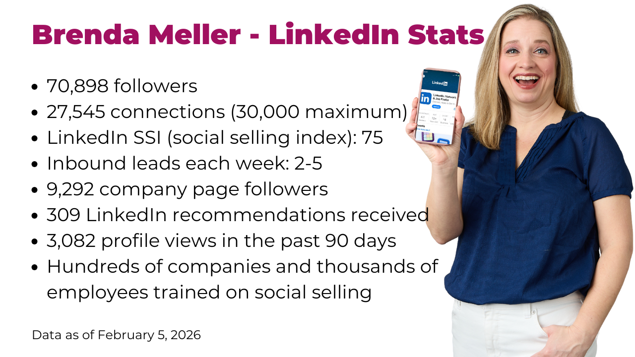 Brenda Meller - LinkedIn Stats