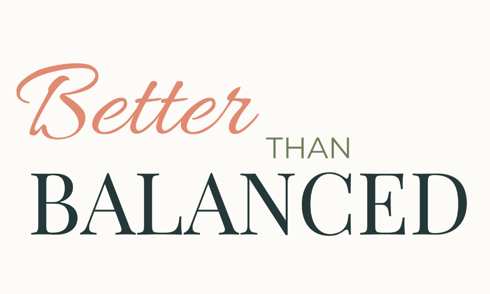 Better Than Balanced logo