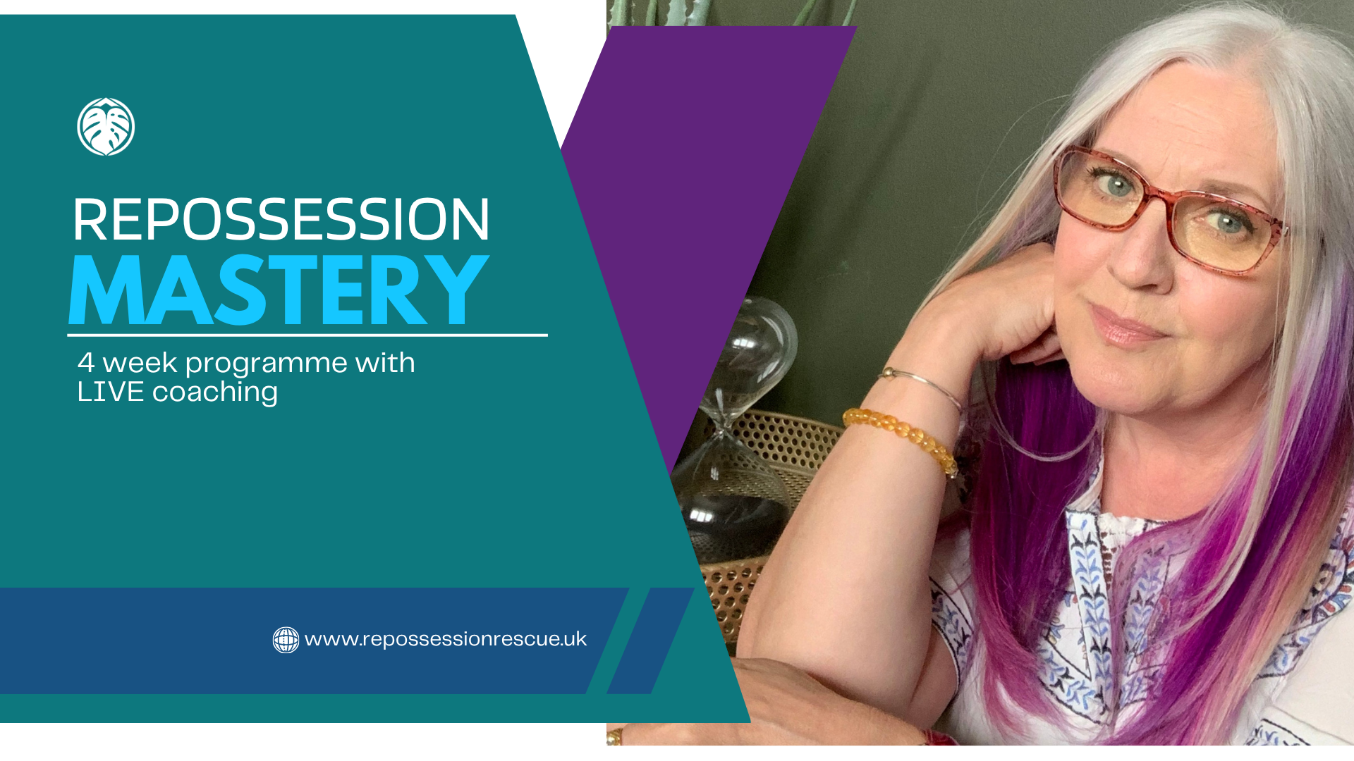 Repossession Mastery Programme; Learn about ethical property investing and repossessions. Live coaching and online training