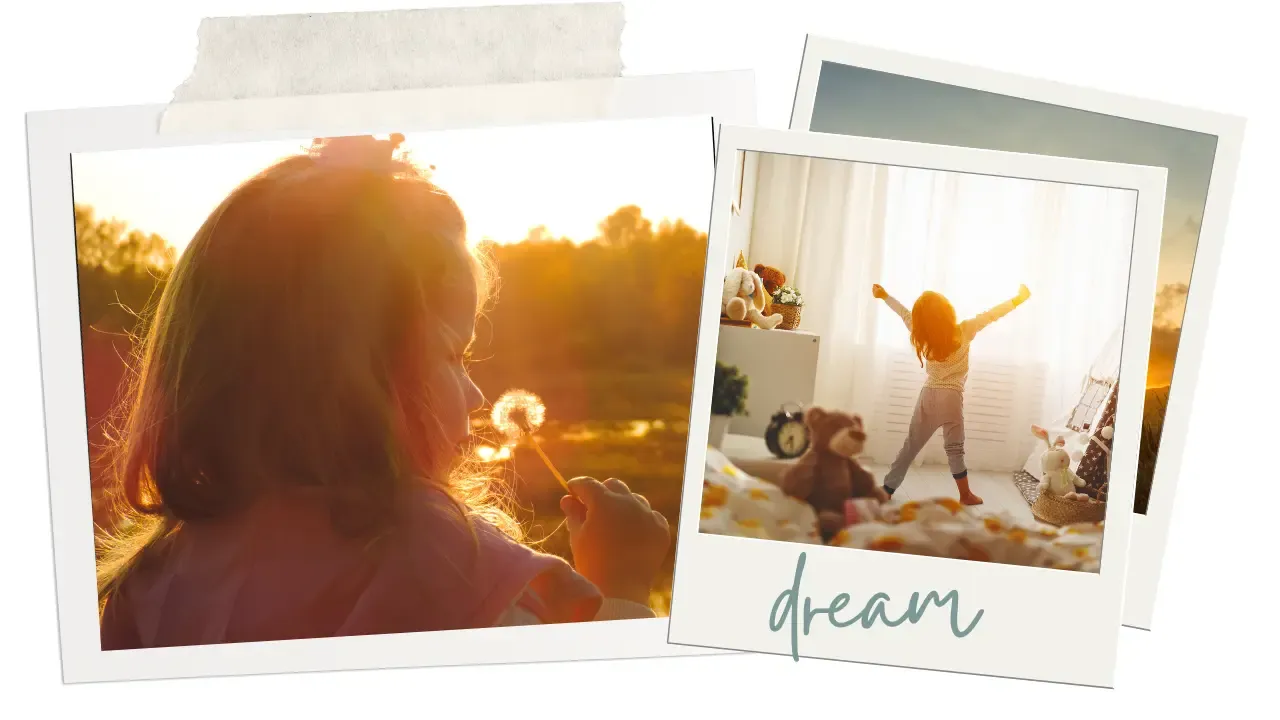 girl with dandelion children's book book for young kids motivational