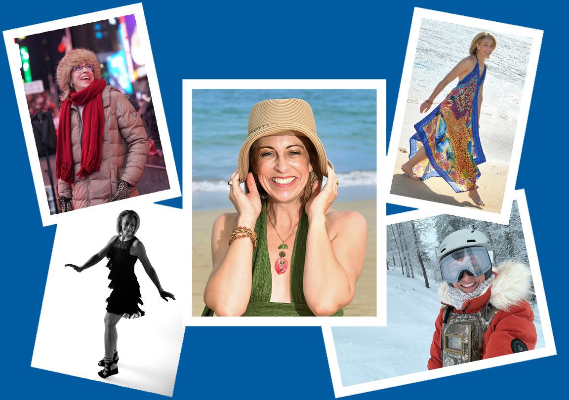 Collage of images of Charis Santillie