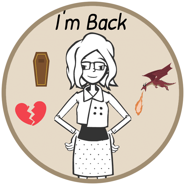 Illustration of Charis Santillie looking around