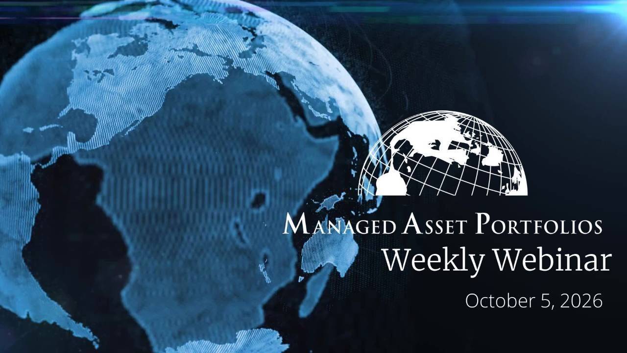 Webinar recording hosted by MAP's President & Chief Investment Officer Michael Dzialio
