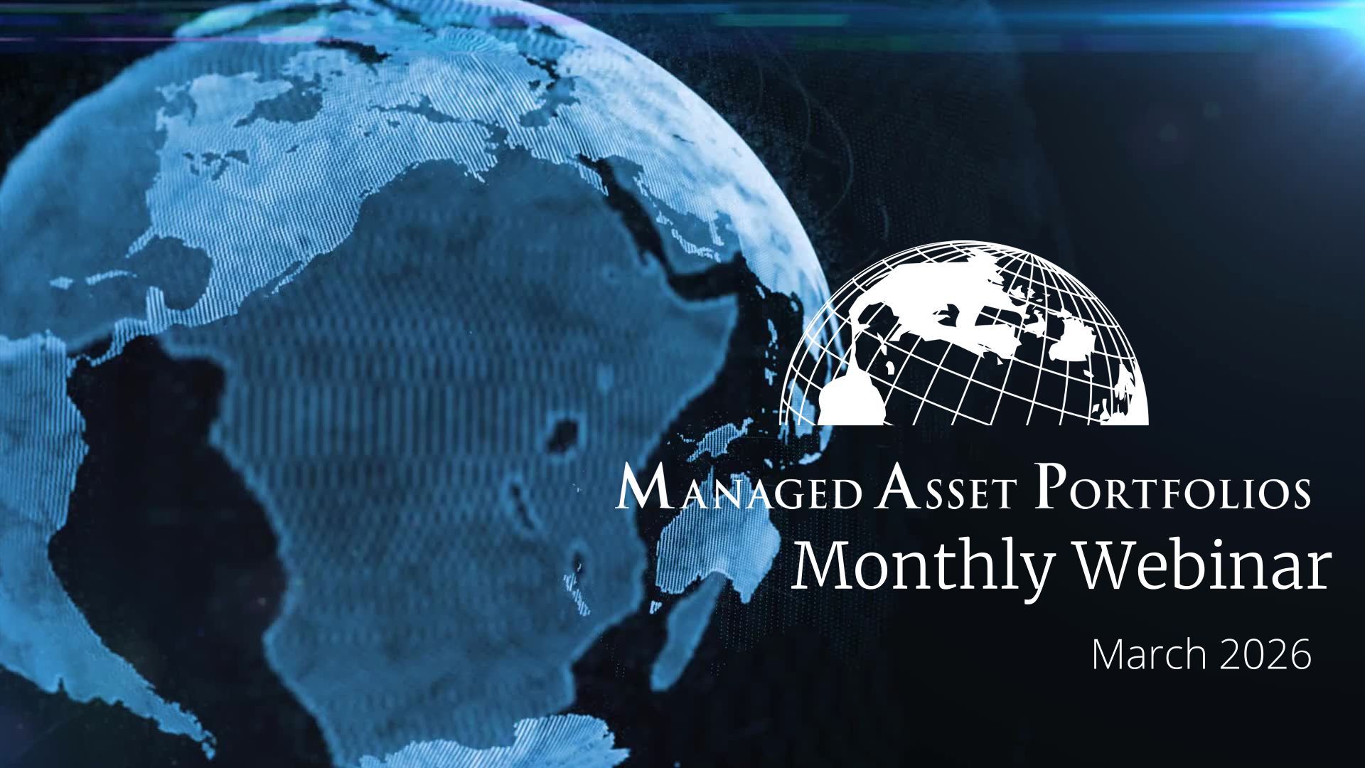 Webinar recording hosted by MAP's President & Chief Investment Officer Michael Dzialio