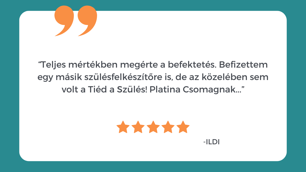 szülésfelkészítő tanfolyam vélemény