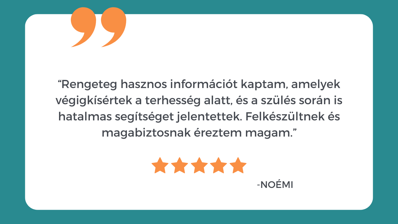 szülésfelkészítő tanfolyam vélemény