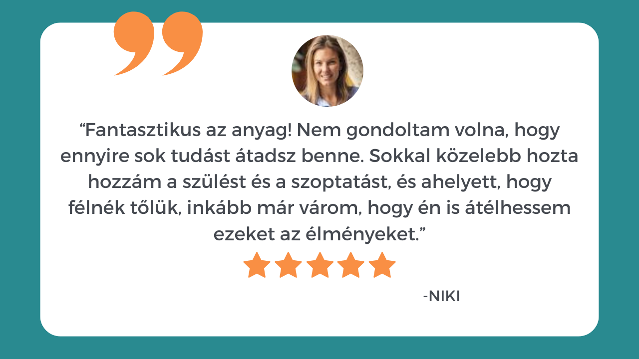 szülésfelkészítő tanfolyam vélemény