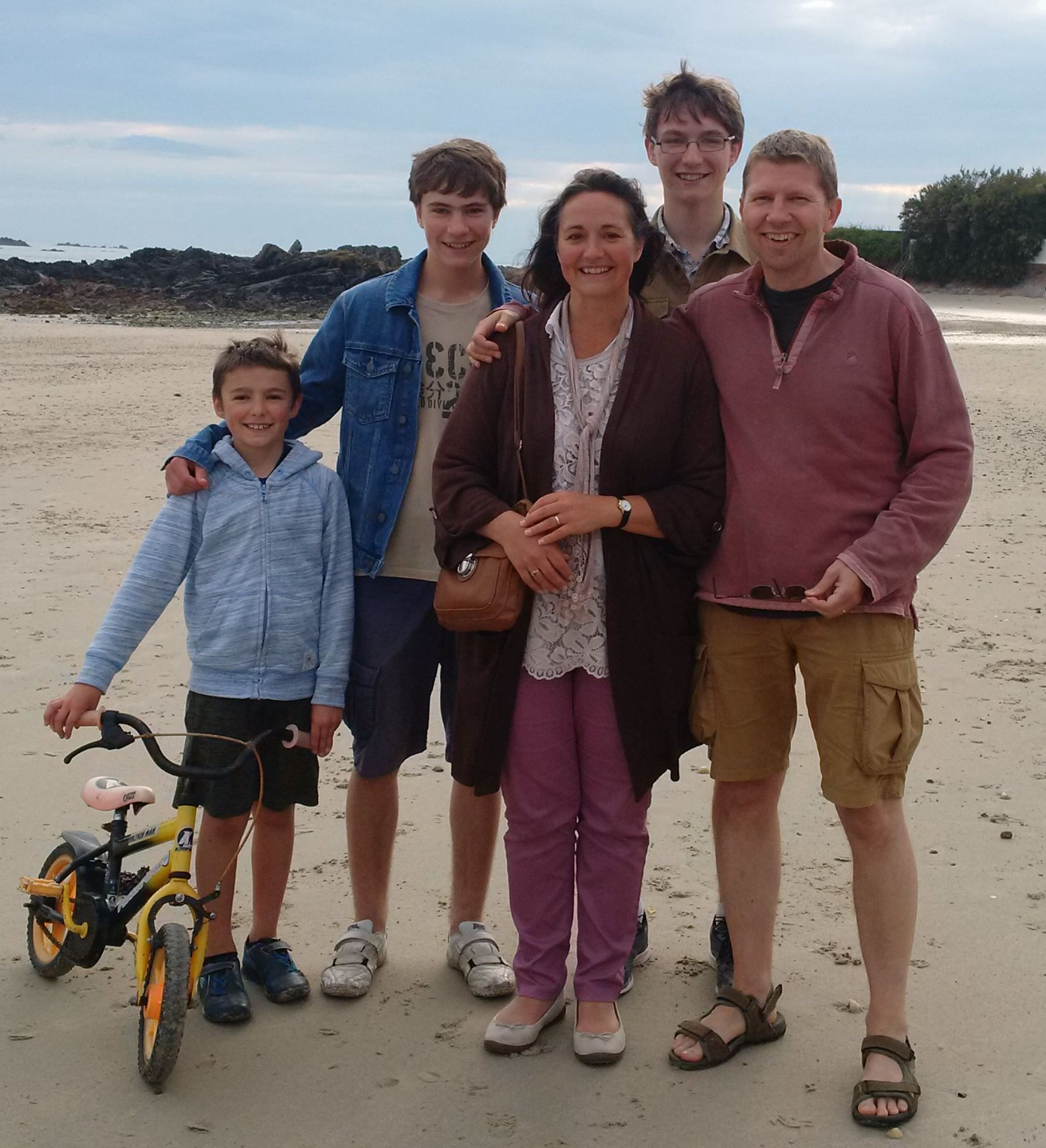 Picture of the Jackson family