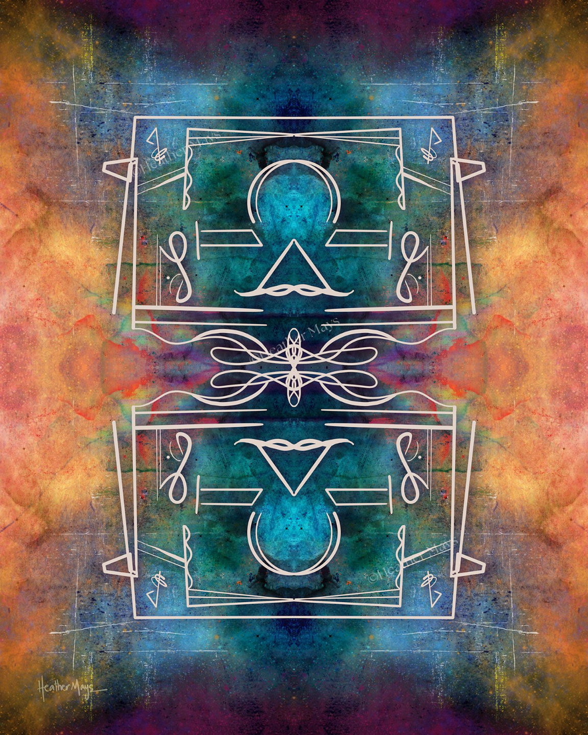 digital geometrical art