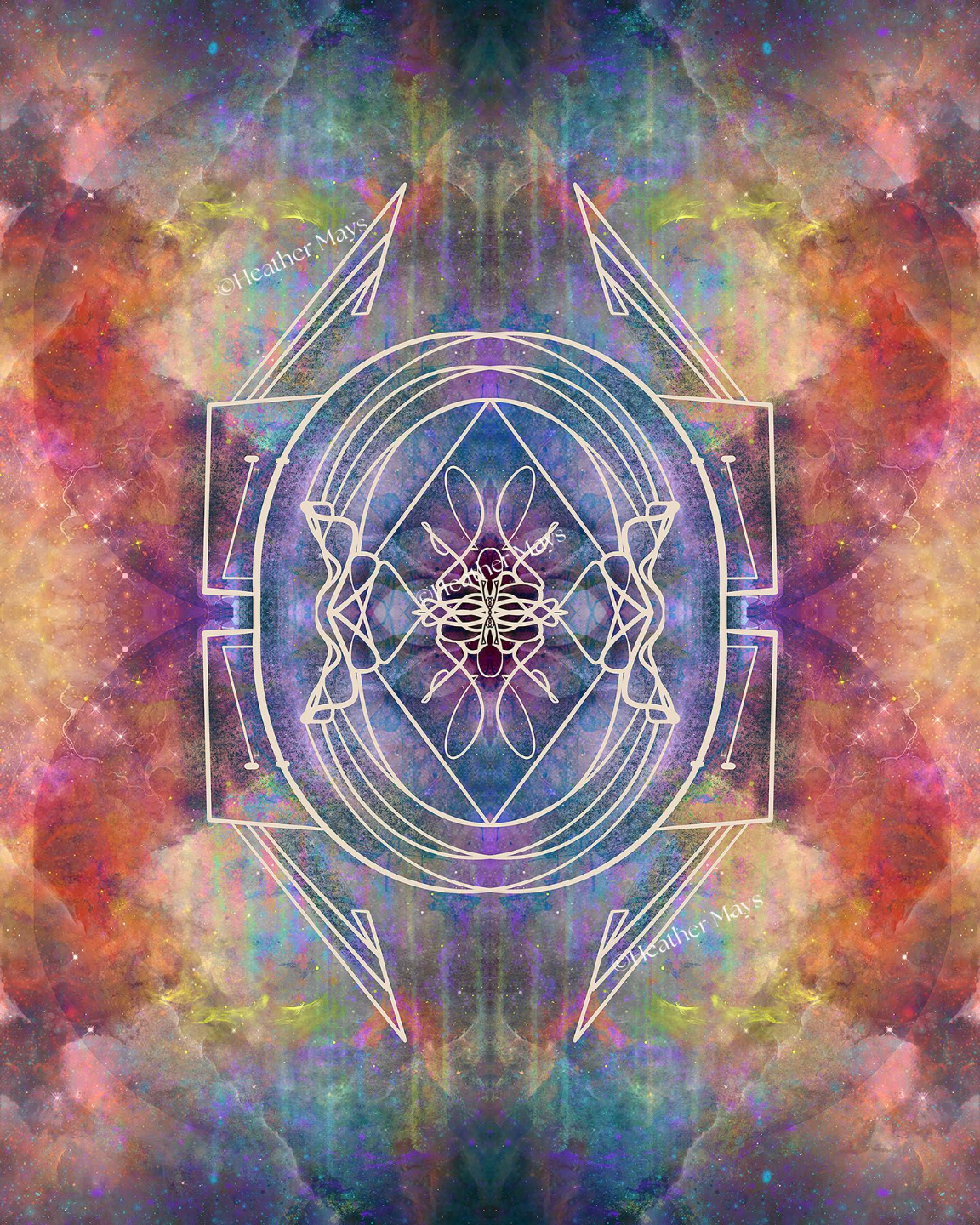 digital geometrical art