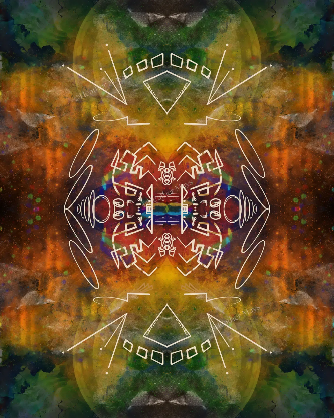 digital geometrical art