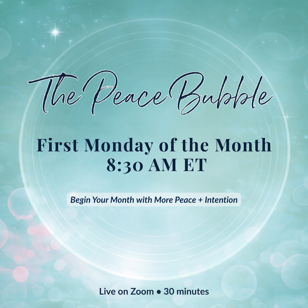 The Peace Bubble Weekly Connection Point