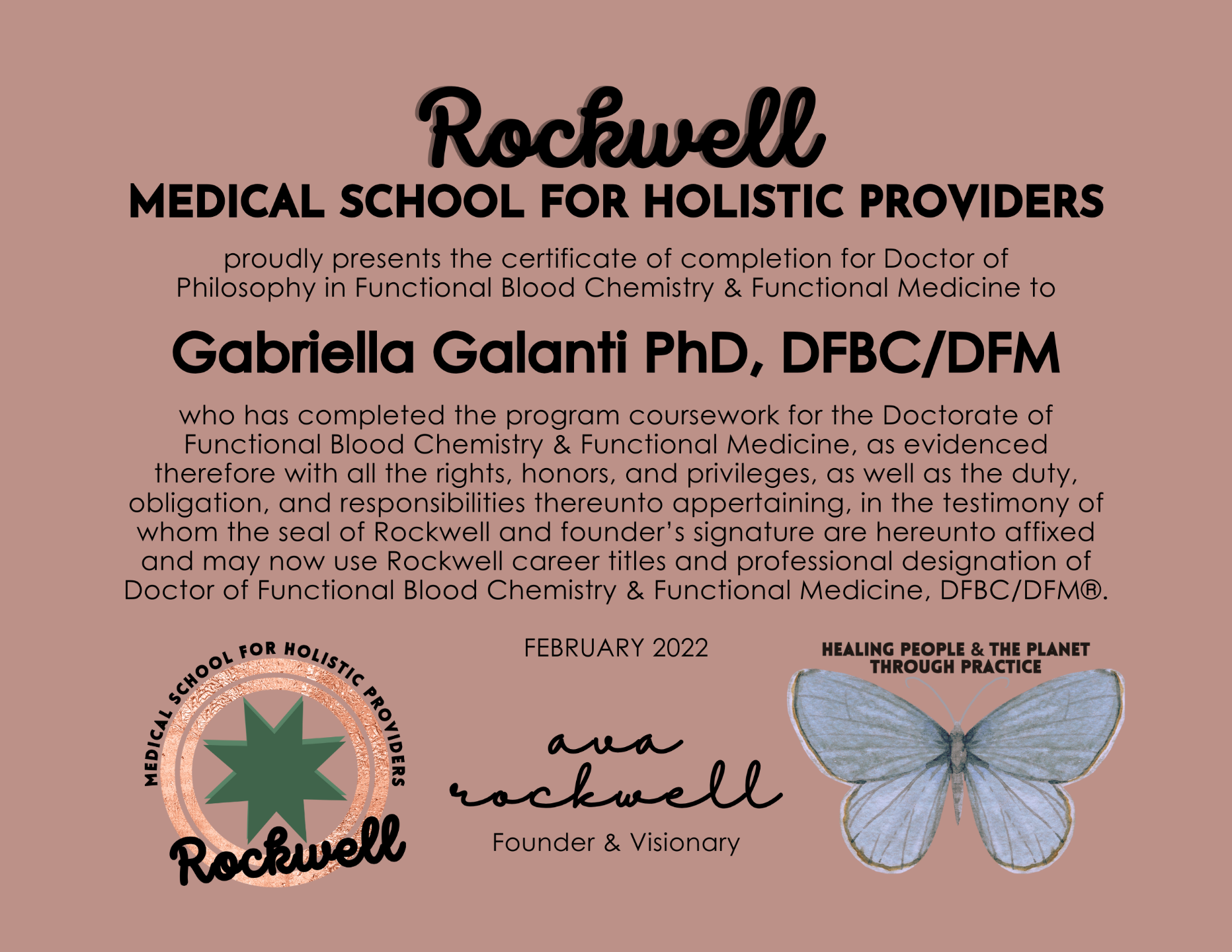 FUNCTIONAL MEDICINE CERTIFICATION FOR PHYSICIANS visual data 7