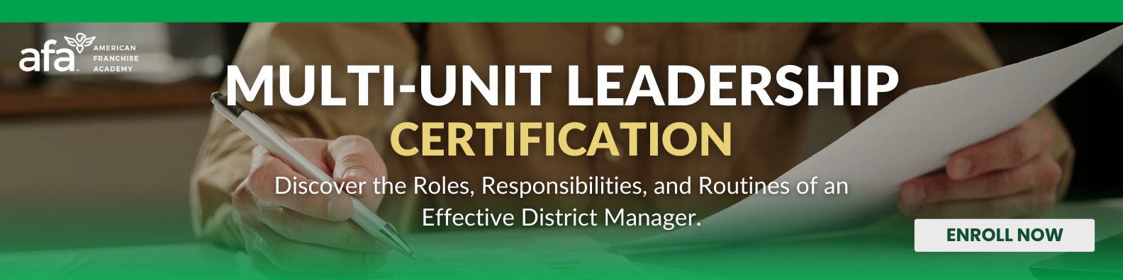 District Manager Training