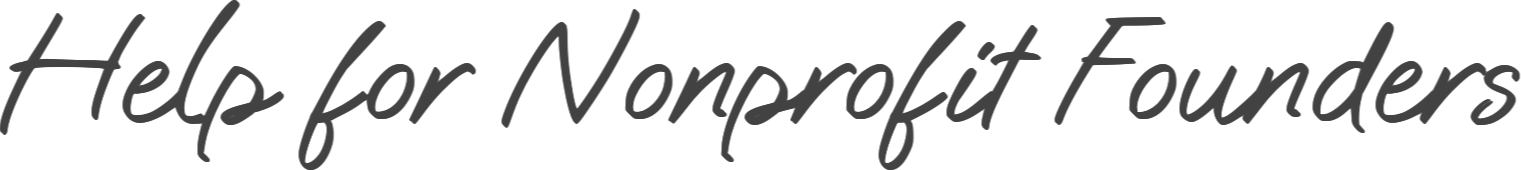 Resources for Nonprofit Founders