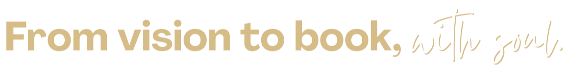 From vision to book, with soul.