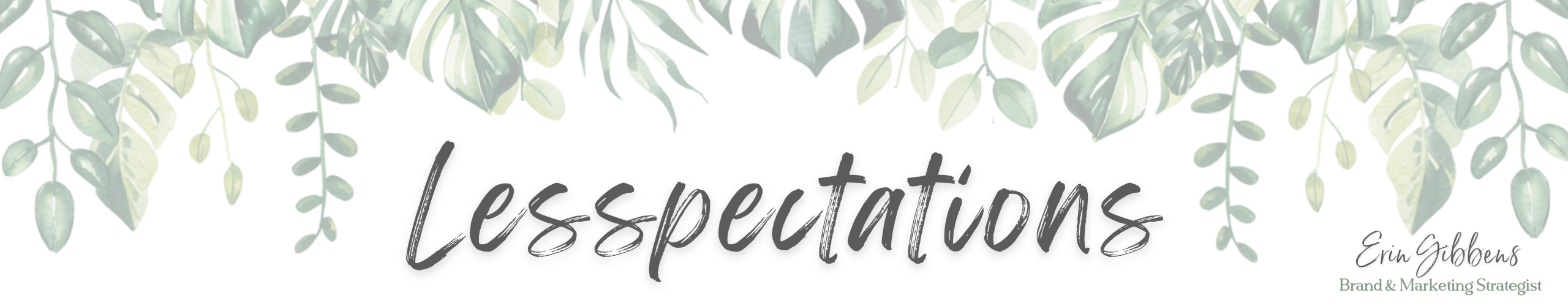 Lesspectations Newsletter for Small Businesses