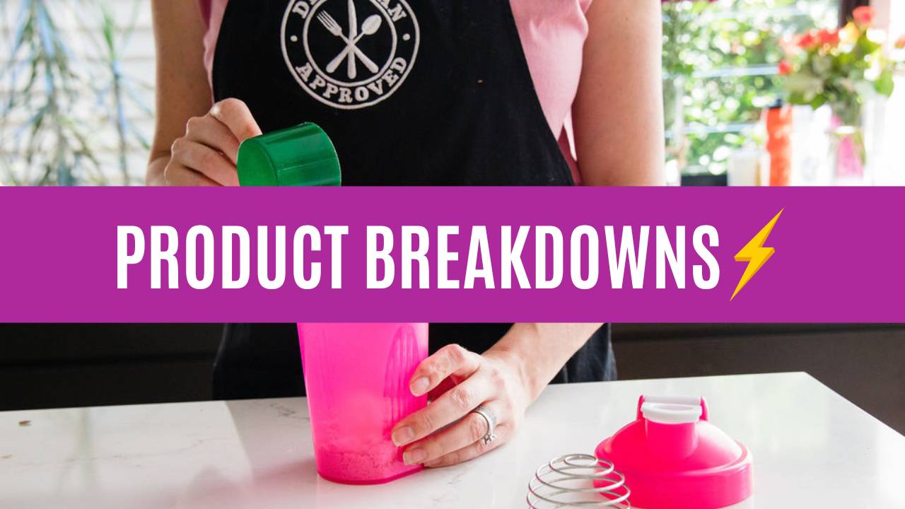 Sports Nutrition Product Breakdowns