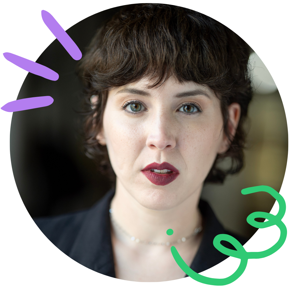 Photo of trans voice teacher Serena Vitaliano