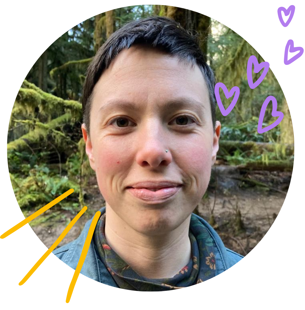 Photo of trans voice teacher Em Postl