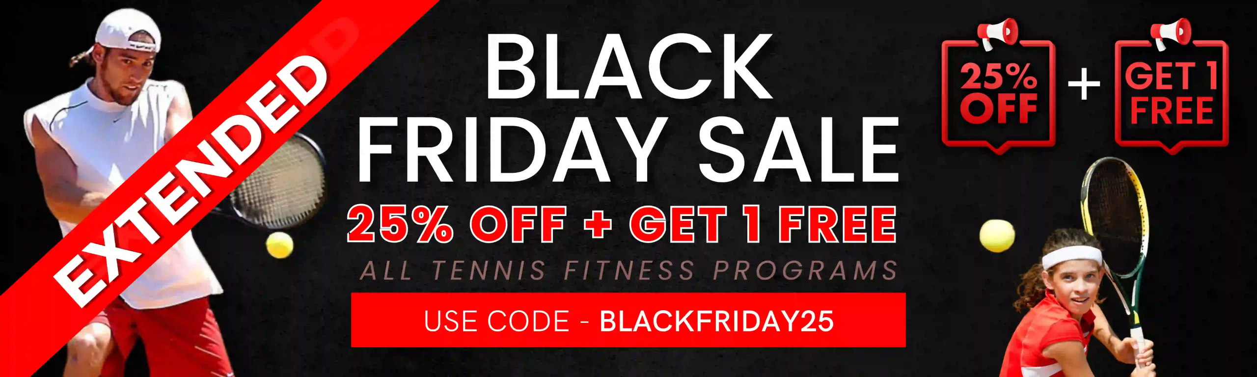 Online Tennis Fitness Programs Black Friday Sale