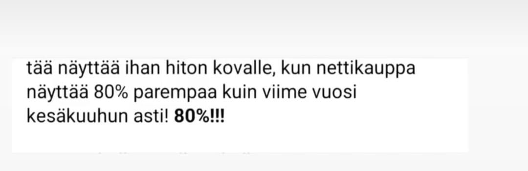 kuva palautteesta