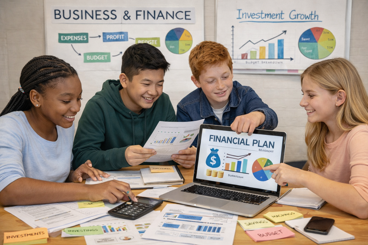 Business and Finance Course for older youth