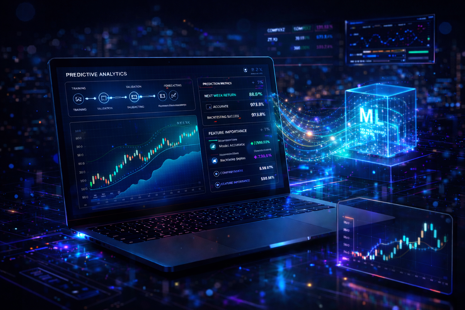 No-Code ML Pipeline: Stock Prediction & Visualization
