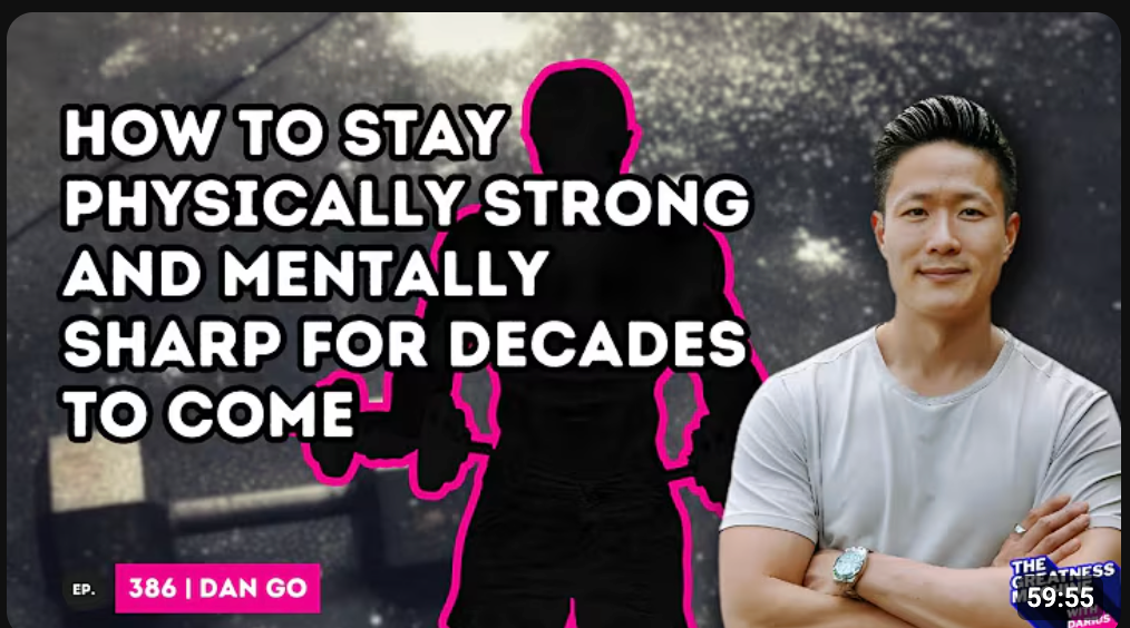 Dan Go Fitness Coach On Darius Mirshahzadeh The Greatness Machine