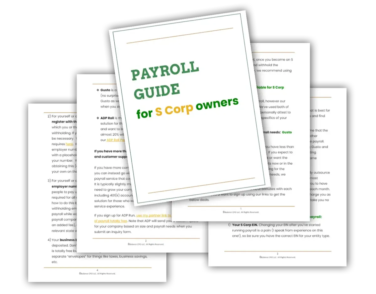 How to set up payroll for S Corp owners – Payroll Guide for new S Corps
