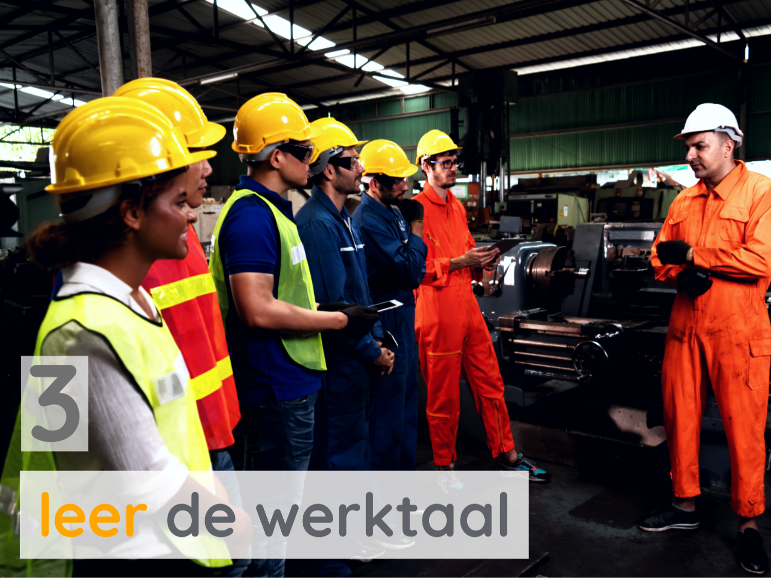 stap 3 uit het Opstap programma voor inburgeraars.Door Rob Houdijk van het flow college bij start de flow .     