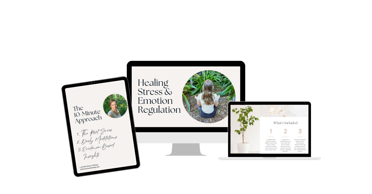 Subconscious Healing will help you:  1. Care for your inner world by improving your relationship with yourself and reducing your stress with intuitive regulation skills  2. Strengthen your relationships to foster secure attachments and reduce perceived threat responses in your daily life  3. Deepen your connection with nature by improving how you feel in social settings, communities and natural environments.
