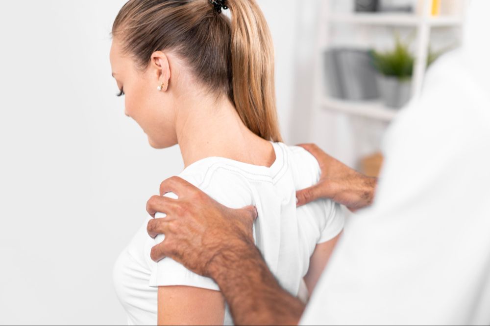 Athlete receiving personalized sports physical therapy treatment in Columbus, OH clinic