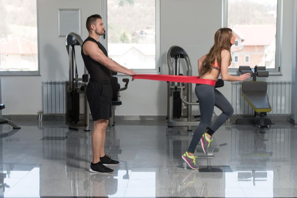 Athlete receiving personalized sports physical therapy treatment in Columbus, OH clinic