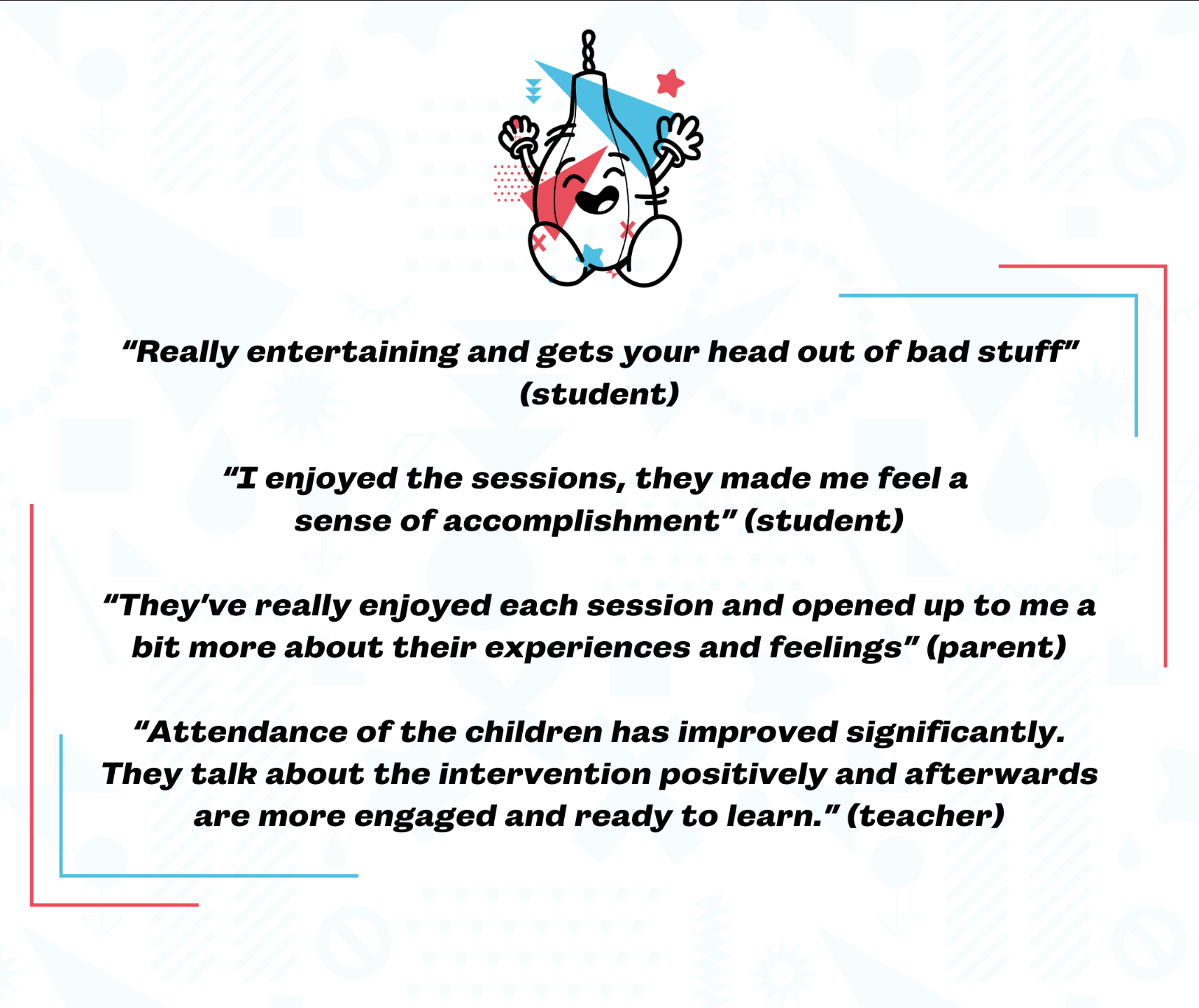 Knock Out Depression participant testimonial