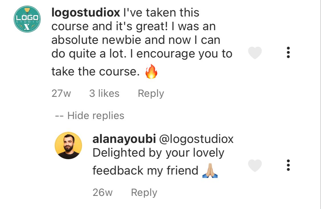 graphic design mega course feedback