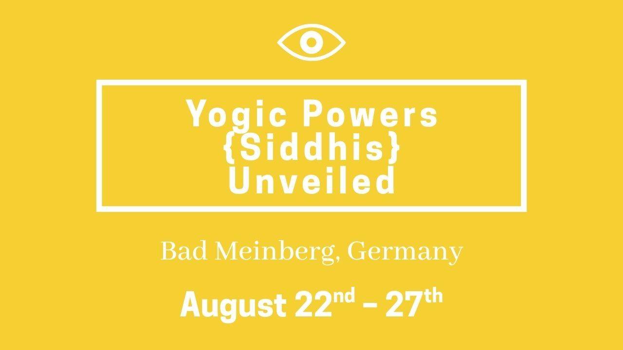 Yogic Powers