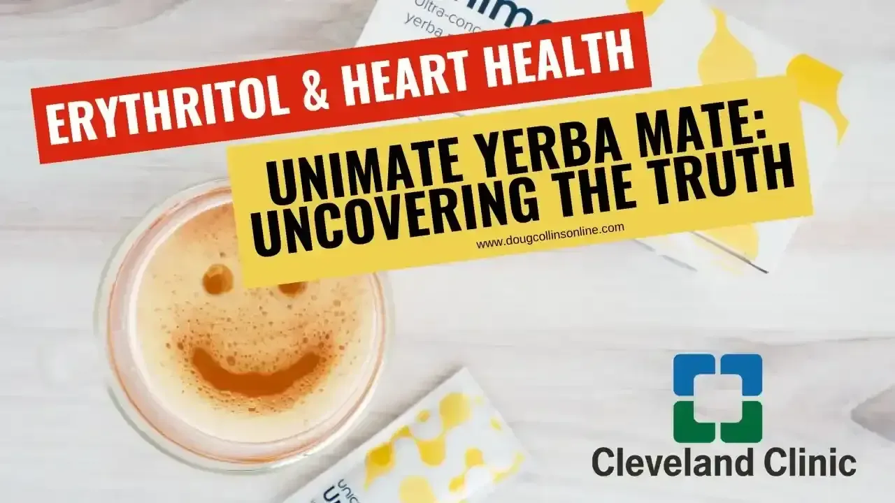 erythritol heart risk cleveland clinic study unicity unimate yerba mate drink