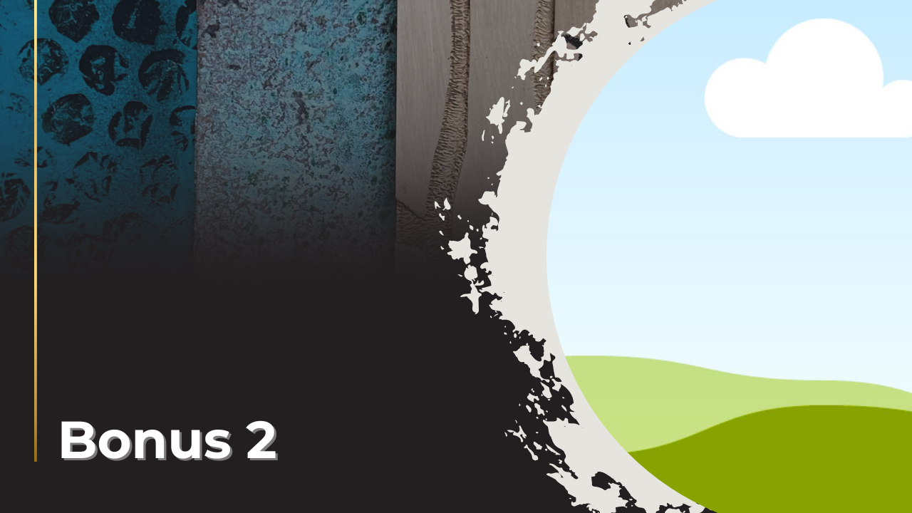 encaustic printed pattern play art course bonus module cover