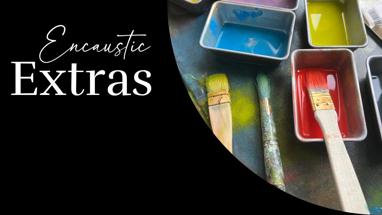 encaustic extras art course module cover