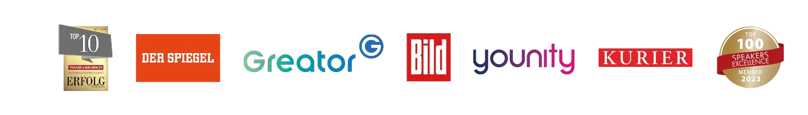 Bekannt aus Logos - WDR NDR RBB Spiegel Bestseller