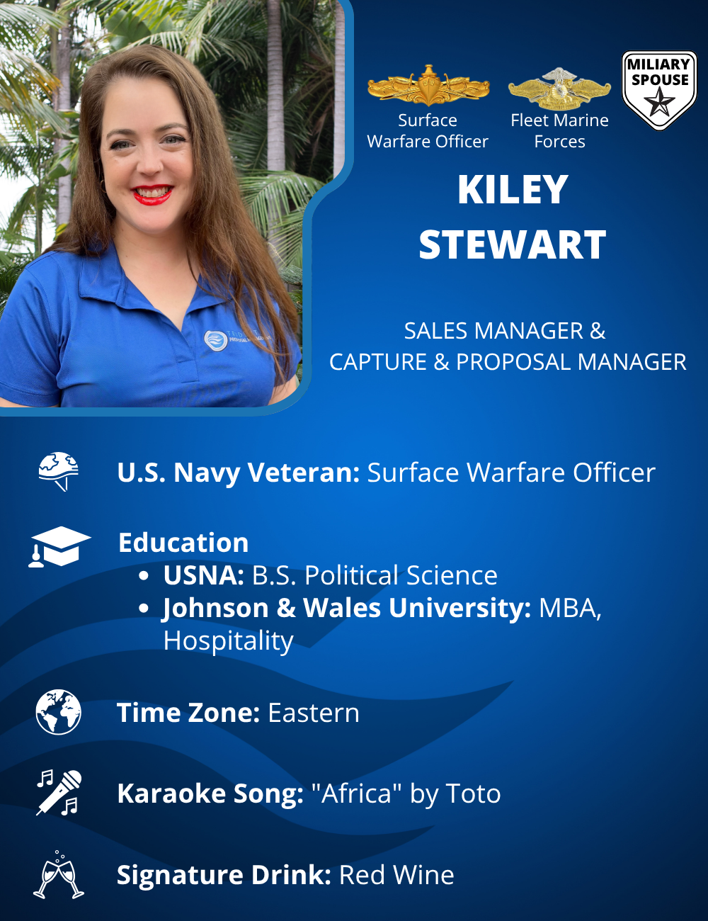 Photo of Kiley Stewart, a Capture and Proposal Manager at Trident Proposal Management