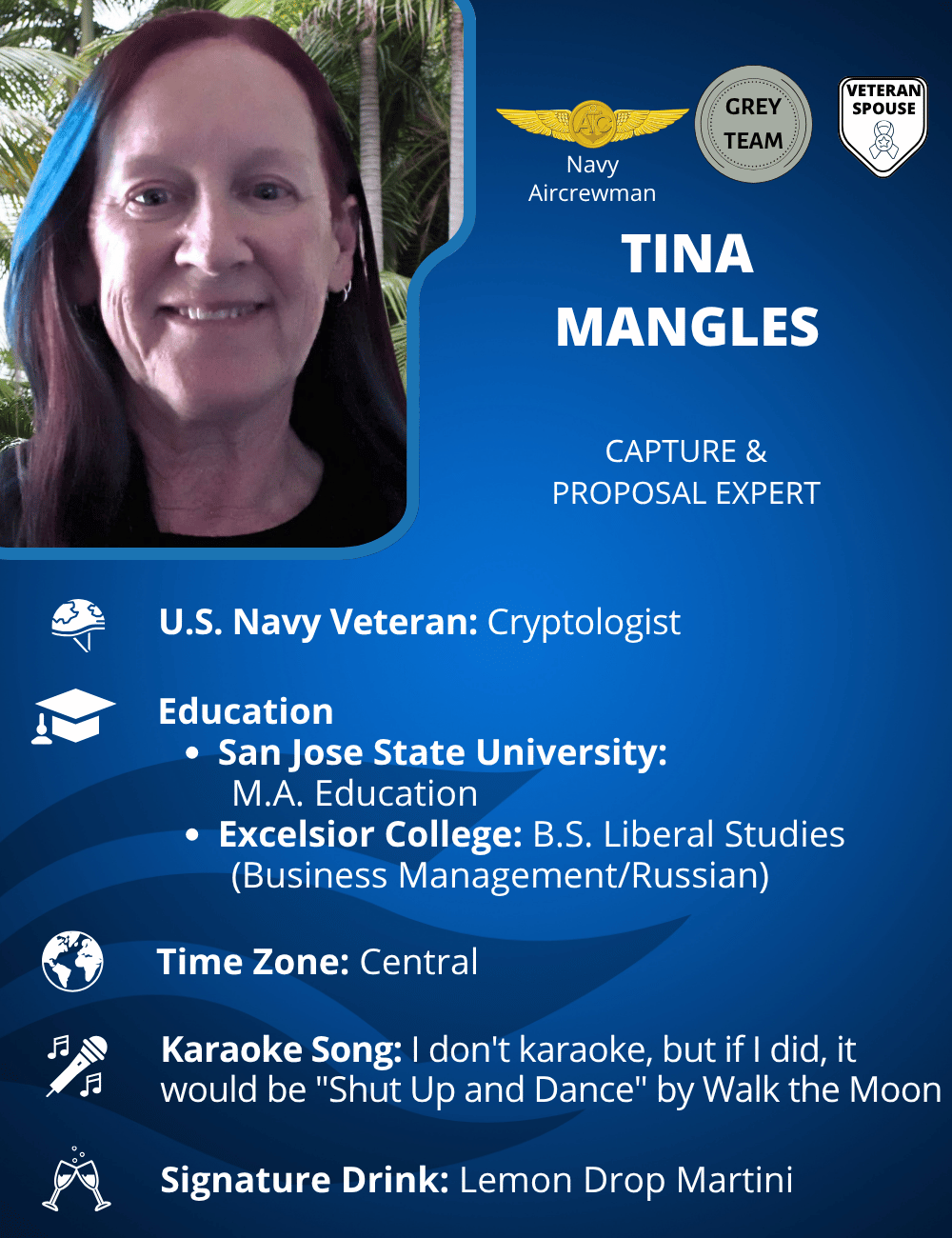 Photo of Tina Mangles, a Capture and Proposal Expert at Trident Proposal Management